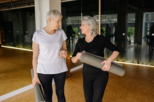 Healthy aging infographic