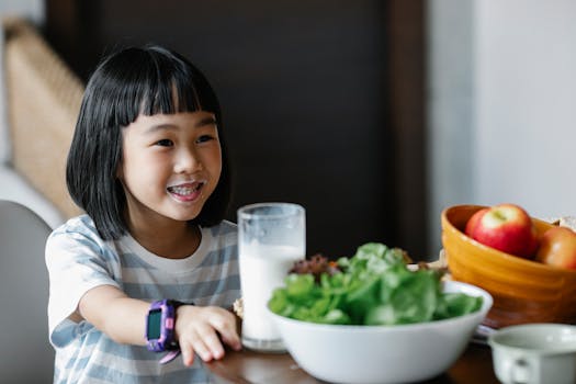 Vitamin sources for children