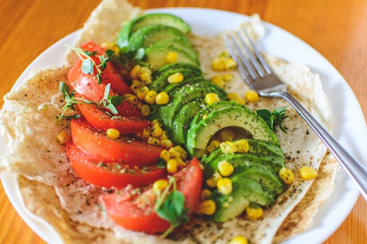 Mediterranean meal example