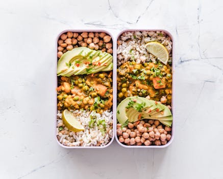 sample meal plan for plant-based proteins